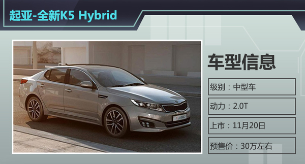 起亚-全新K5 Hybrid