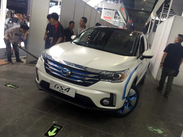 2015广州车展探馆：广汽传祺GS4 EV