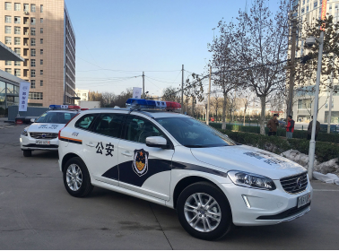 沃尔沃XC60警务车为“上合会议”保驾护航