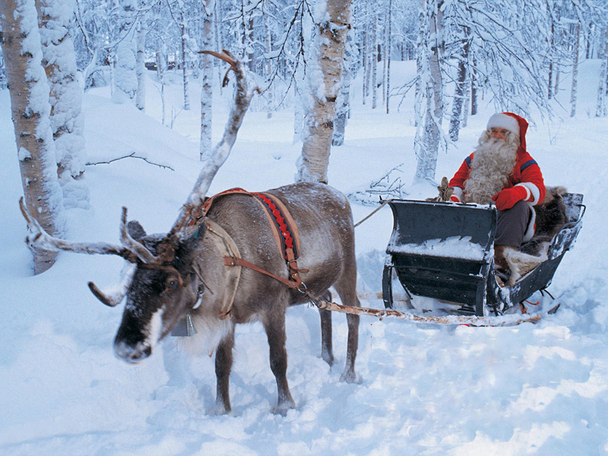 若圣诞老人留守驯鹿改开汽车来见你……