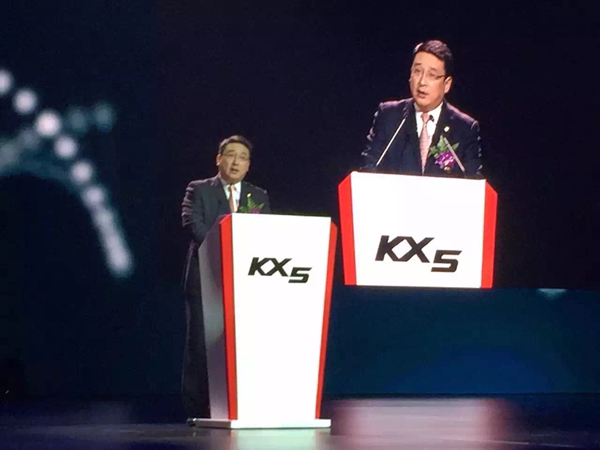 东风汽车副总经理、东风悦达起亚副董事长刘卫东发表讲话。