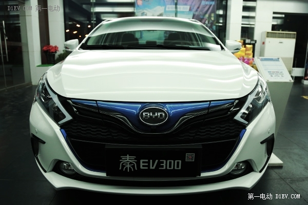 比亚迪秦EV300续航300km 北京3月31日上市