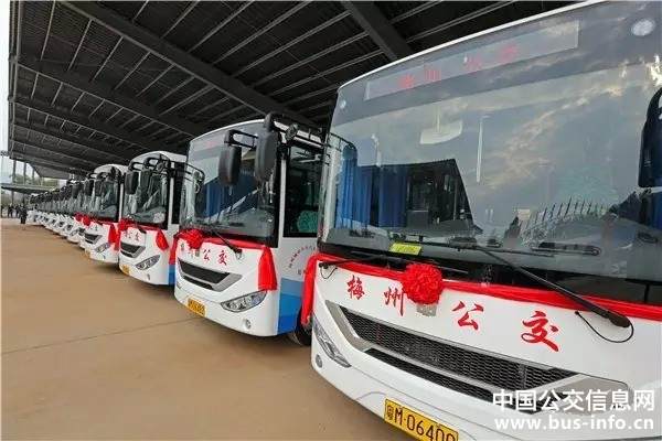 广东梅城将换200辆纯电动公车 有望实现100%纯电动