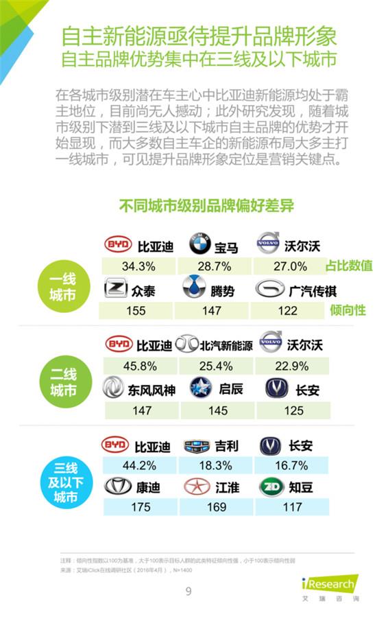 2016年中国新能源汽车大数据营销报告