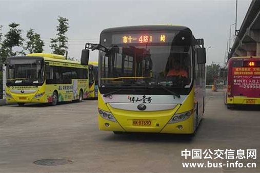 广西玉林公交车进入"新能源时代"