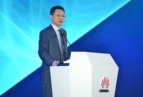 华为企业BG副总裁、全球销售部总裁马悦发表大会致辞 华为企业BG副总裁、全球销售部总裁马悦发表大会致辞