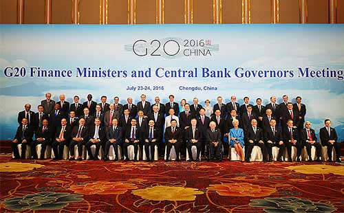 2016年第三次二十国集团（G20）财长和央行行长会议