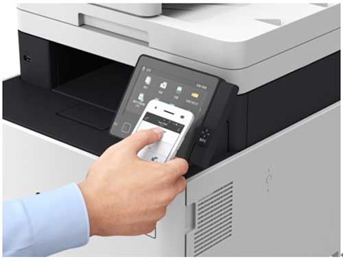 新品打印机可通过多种方式与移动终端进行连接