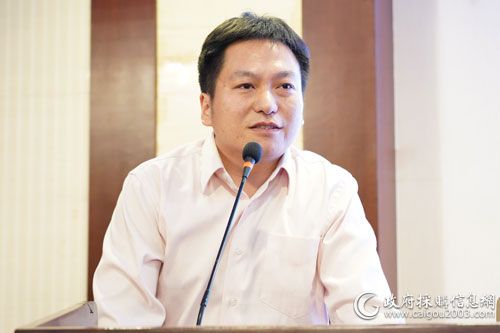 中国海洋石油总公司采办信息经理林楠峰