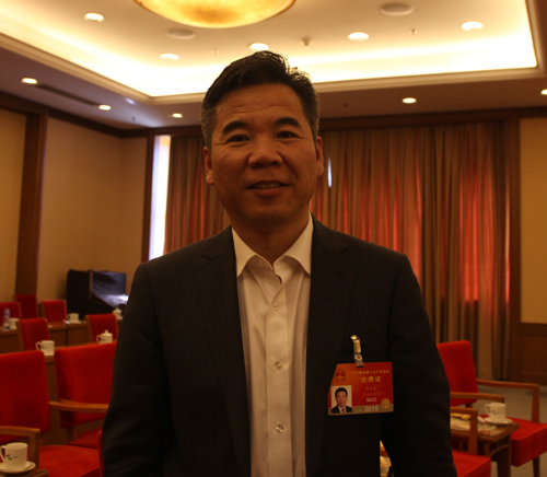 全国人大代表、中国科学院上海分院院长朱志远