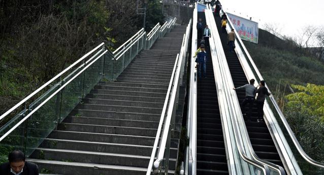 重庆很多楼梯的景点图片